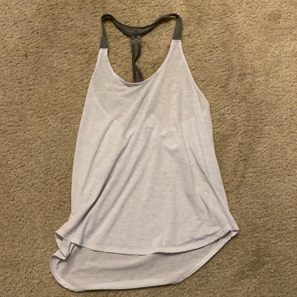 White Workout Top